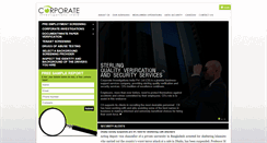 Desktop Screenshot of corporateinvestigationsindia.com